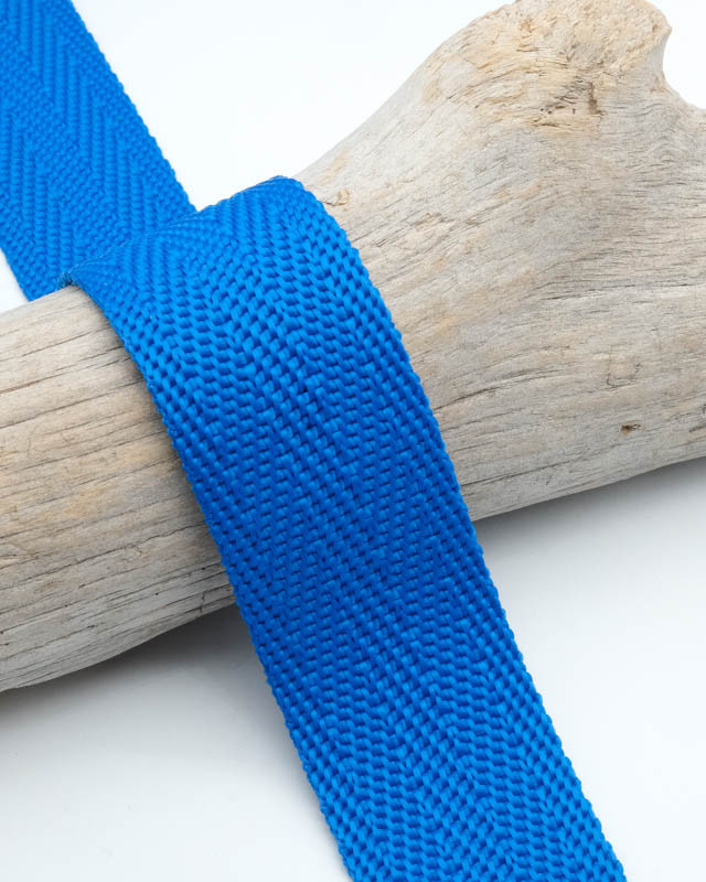 Sangle Polypropylène 30MM Bleu Fluo - Maison Klem